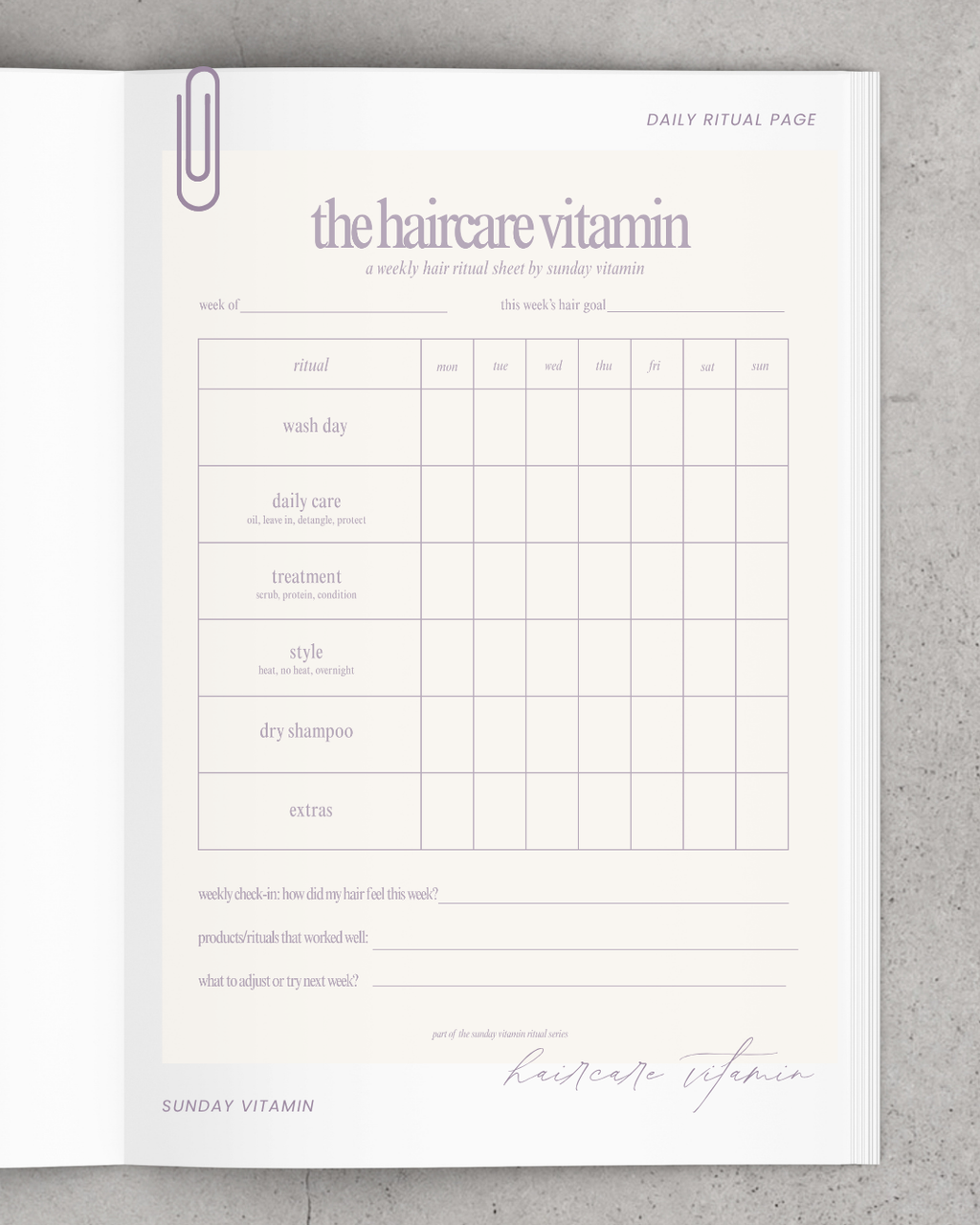 the haircare vitamin