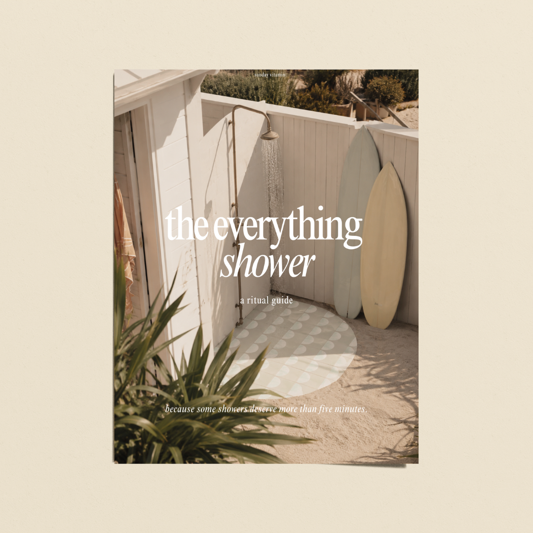 the everything shower — a ritual guide