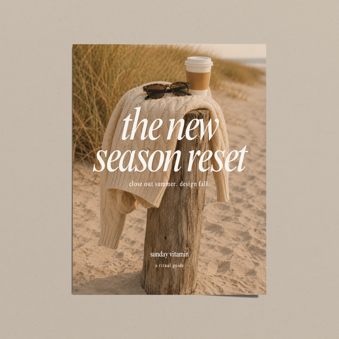 the new season reset — a ritual guide