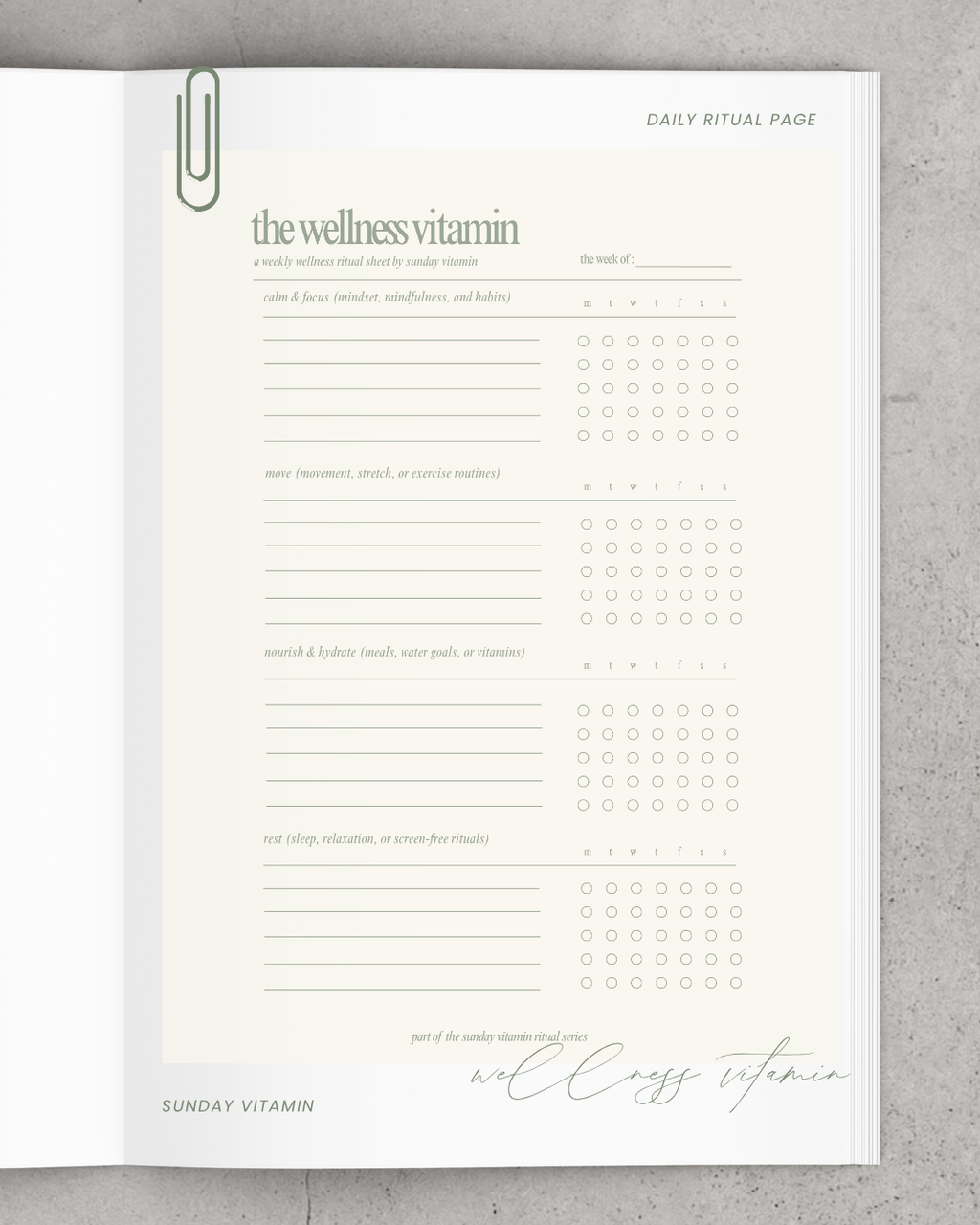 the wellness vitamin