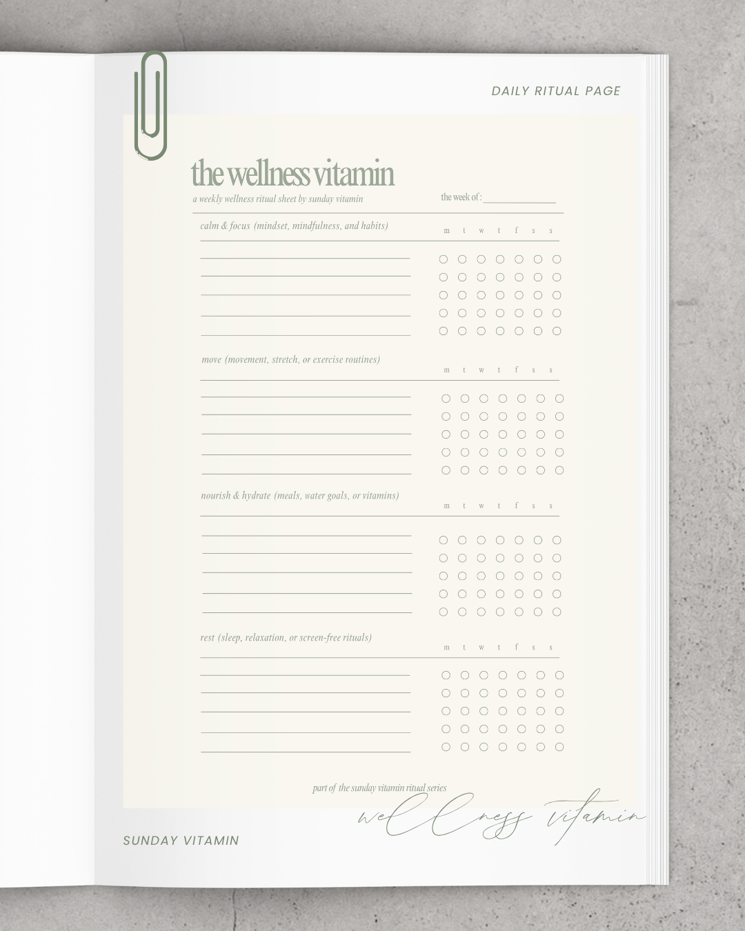 the wellness vitamin