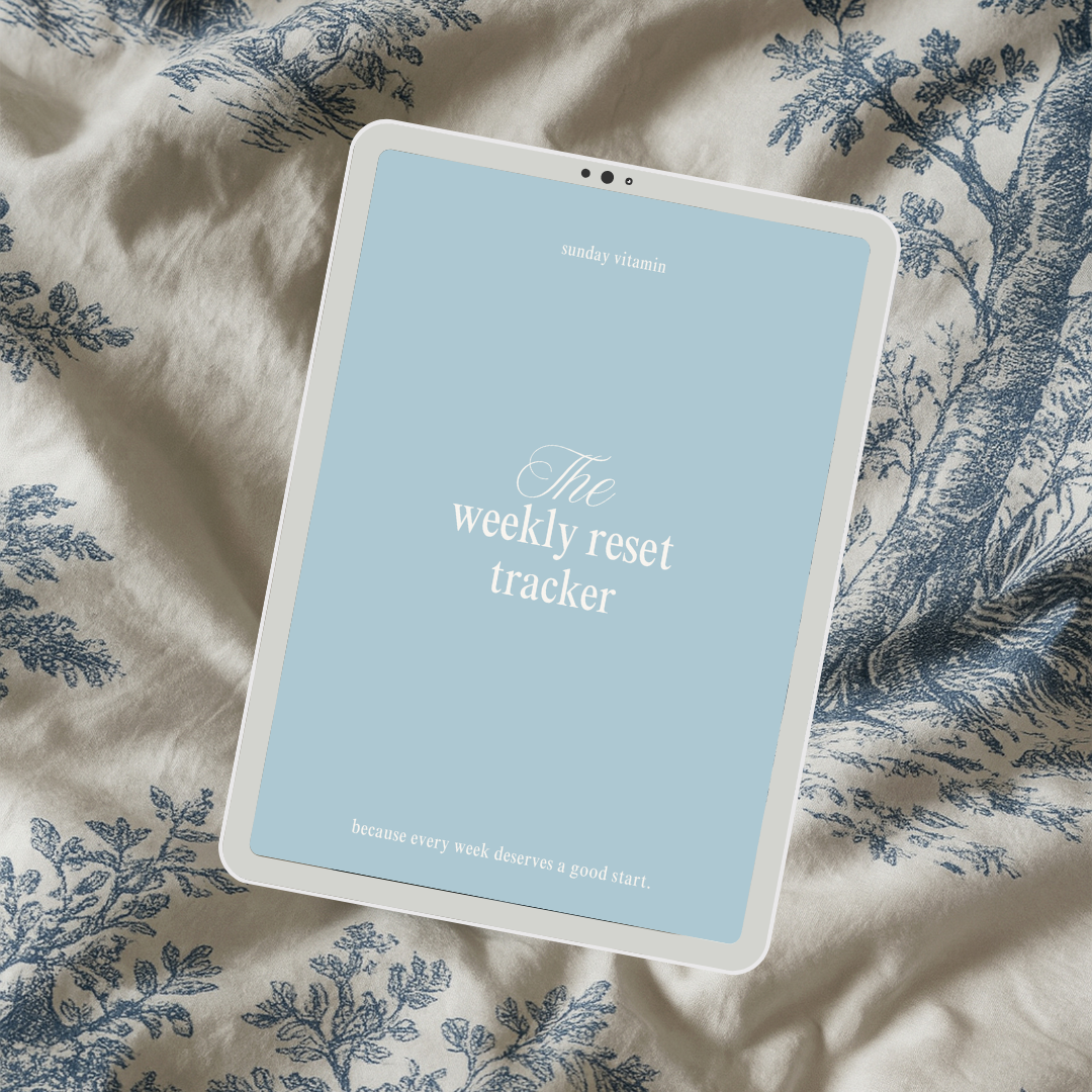 the weekly reset tracker