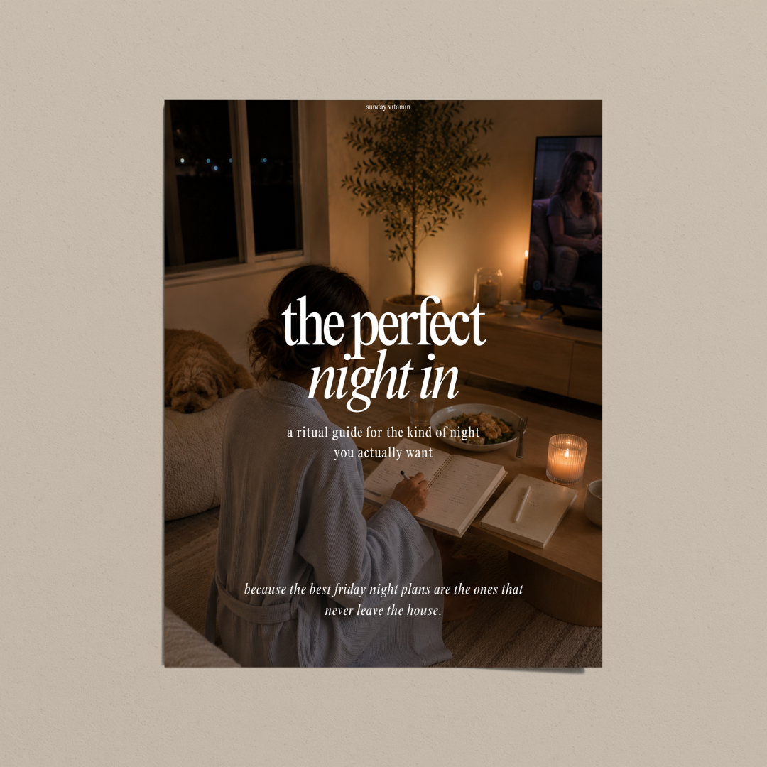 the perfect night in — a ritual guide